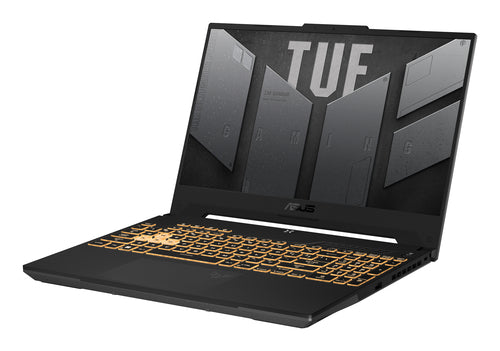 ASUS TUF Gaming F15 TUF507ZC-QS72-CB laptop Intel® Core™ i7 i7-12700H 39.6 cm (15.6") Full HD 16 GB DDR5-SDRAM 512 GB SSD NVIDIA GeForce RTX 3050 Wi-Fi 6 (802.11ax) Windows 11 Home Black, Grey