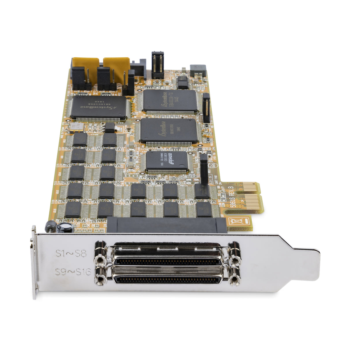StarTech.com 16-Port Low-Profile Serial Card - RS232 - PCI Express - TAA