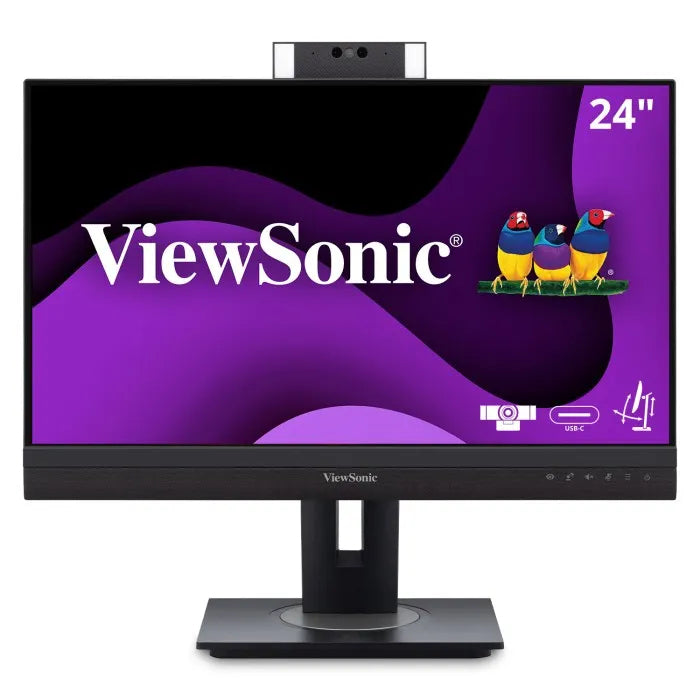 Viewsonic VG Series VG2457V computer monitor 60.5 cm (23.8") 1920 x 1080 pixels Full HD LCD Black