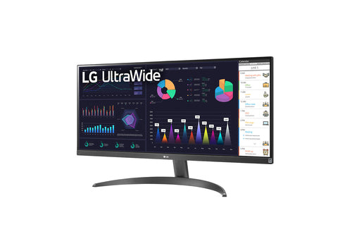 LG 29WQ500 computer monitor 73.7 cm (29") 2560 x 1080 pixels UltraWide Full HD LED Black