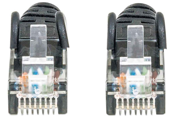 Intellinet Cat6 U/UTP Network Patch Cable, 0.3 m (1 ft.), Black