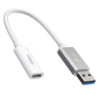 j5create JUCX35 USB cable 0.1 m USB C USB A 10 Gbit/s White