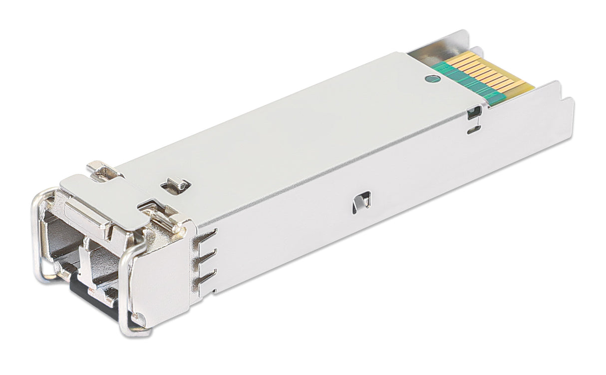 Intellinet Transceiver Module Optical, Gigabit Fiber SFP Mini-GBIC, 1000Base-Sx (LC) Multi Mode Duplex Port, 550m, Wavelength 850nm, Ethernet, Fibre, HPE Compliant, Equivalent to HPE models J4858A / J4858B / J4858C / J4858D, Three Year Warranty