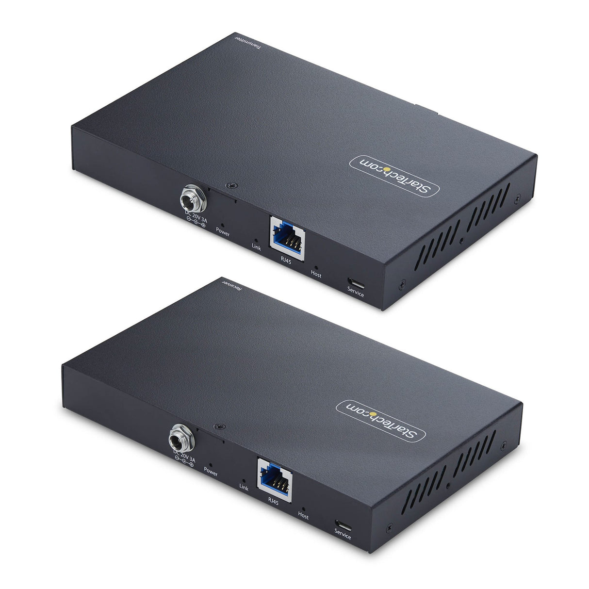 StarTech.com 4-Port USB 3.0 Extender over Ethernet up to 330ft (100m) via Cat6a / Cat7 / Cat8 RJ45 Cable, Extension for Remote USB Devices, 4x USB-A 5Gbps Hub, TAA