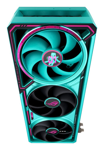 ASUS ROG Astral - -RTX5080-O16G-HATSUNE-MIKU-EDITION NVIDIA GeForce RTX 5080 16 GB GDDR7
