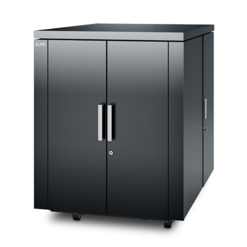 APC AR4018X431 rack cabinet 18U Freestanding rack Black