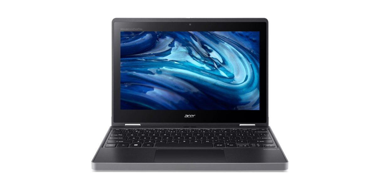 Acer TravelMate TMB311-33-C3FM Intel® Celeron® N N100 Laptop 29.5 cm (11.6") HD 4 GB LPDDR5-SDRAM 128 GB SSD Wi-Fi 6 (802.11ax) Windows 11 Pro Education Black