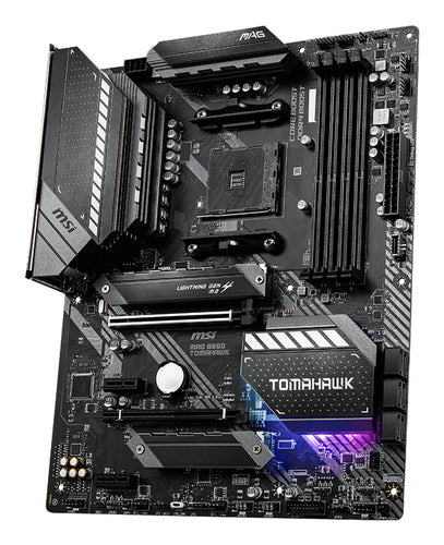 MSI MAG B550 Tomahawk AMD B550 Socket AM4 ATX