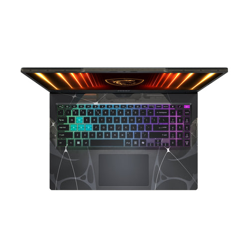 MSI Cyborg 15 B2RWEKG-293US Intel Core 7 240H Laptop 39.6 cm (15.6") Full HD 16 GB DDR5-SDRAM 1 TB SSD NVIDIA® GeForce RTX™ 5050 Laptop GPU Wi-Fi 6E (802.11ax) Windows 11 Home Black