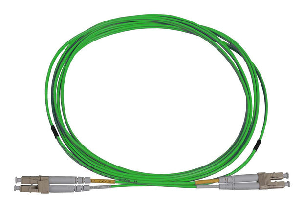 Intellinet 760898 InfiniBand/fibre optic cable 3 m LC MMF Lime