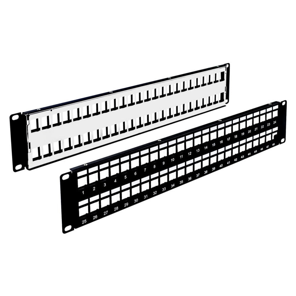 Wavenet Patch Panel Unloaded 48-Port 2U