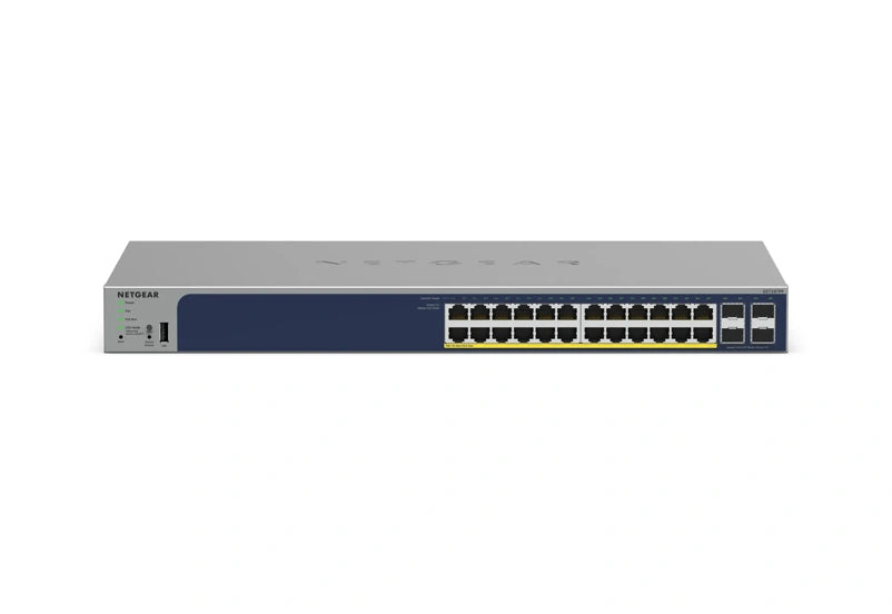 NETGEAR GS728TPP Managed L2/L3/L4 Gigabit Ethernet (10/100/1000) Power over Ethernet (PoE) 1U Grey
