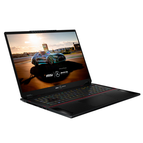MSI Stealth 18 MERCEDESAMG A1VHG-047CA Intel Core Ultra 9 185H Laptop 45.7 cm (18") UHD+ 64 GB DDR5-SDRAM 2 TB SSD NVIDIA GeForce RTX 4080 Wi-Fi 7 (802.11be) Windows 11 Pro Black
