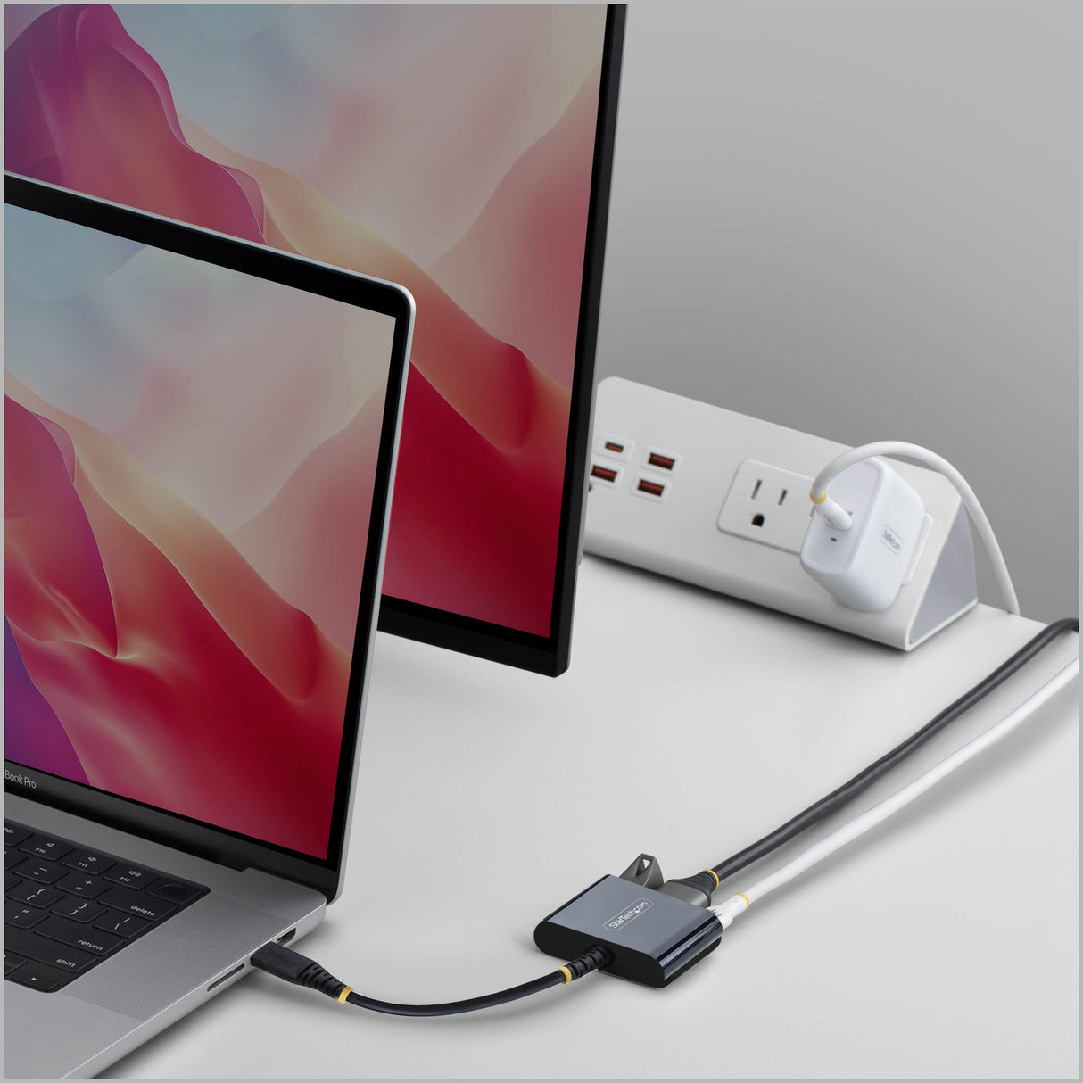 StarTech.com USB-C to HDMI Multiport Adapter with 140W PD Charging, 4K 60Hz HDMI, USB 5Gbps Hub, Mini Dock For MacBook / Dell / Thinkpad / HP / iPad / Tablets