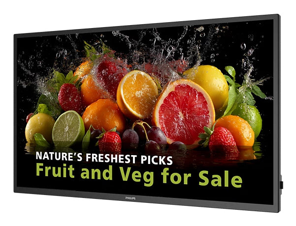 Philips 5000 series 55BDL5050D/00 Signage Display 139.7 cm (55") LCD Wi-Fi 600 cd/m² Full HD Black Built-in processor Android