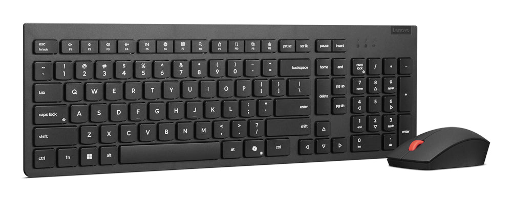 Lenovo 4X31R64462 keyboard Mouse included Office RF Wireless + Bluetooth French, Canadian Black
