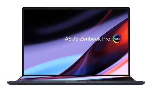ASUS Zenbook Pro 14 Duo OLED UX8402VV-DS91T-CA laptop Intel® Core™ i9 i9-13900H 36.8 cm (14.5") Touchscreen 2.8K 32 GB LPDDR5-SDRAM 1 TB SSD NVIDIA GeForce RTX 4060 Wi-Fi 6E (802.11ax) Windows 11 Home Black