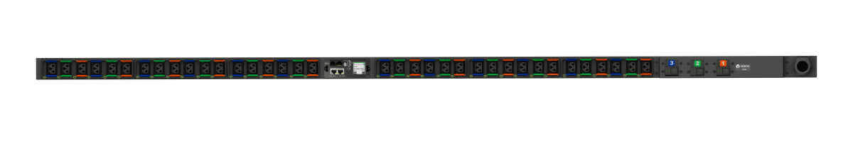 Vertiv VP7N30AQ power distribution unit (PDU) 6 AC outlet(s) 0U Black