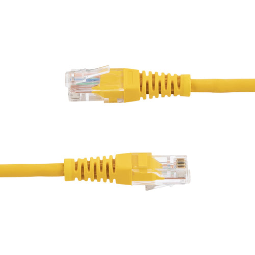 StarTech.com Cat5e Patch Cable with Molded RJ45 Connectors - 2 ft. - Yellow