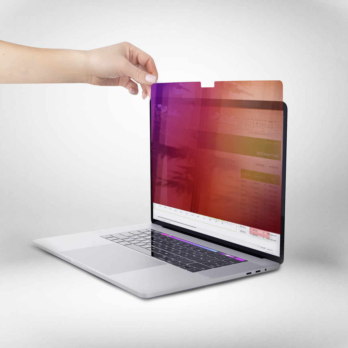 StarTech.com 16-inch MacBook Pro M1 M2 M3 M4 Laptop Privacy Screen, Blue Light Screen Protector, Double-Sided Anti-Glare Matte or Glossy Gold, Laptop Privacy Filter