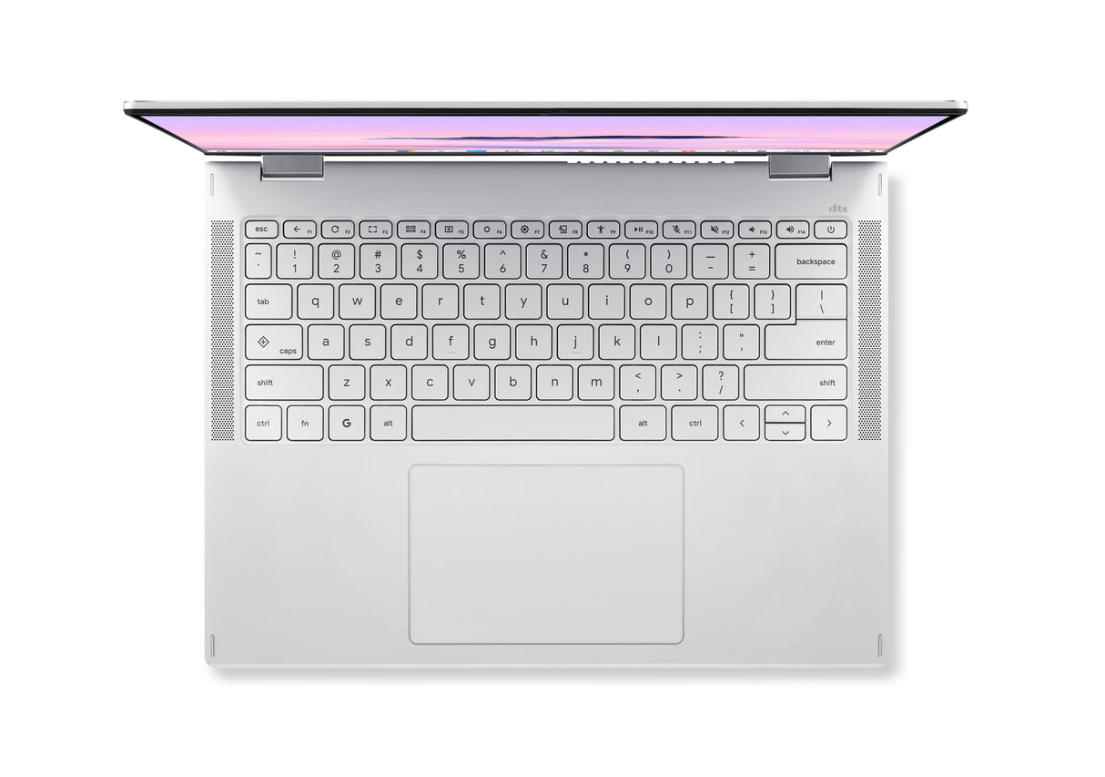 Acer Chromebook CP514-5HN-K6DY MediaTek Kompanio Kompanio Ultra 910 35.6 cm (14") Touchscreen WUXGA 16 GB LPDDR5x-SDRAM 256 GB SSD Wi-Fi 7 (802.11be) ChromeOS Silver