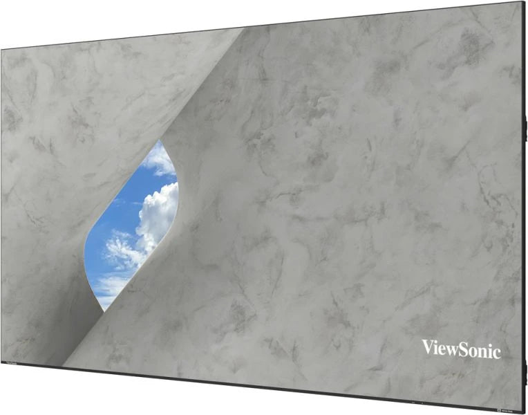 Viewsonic LDE136G-152 Signage Display 3.45 m (136") LED 600 cd/m² Full HD Black Built-in processor
