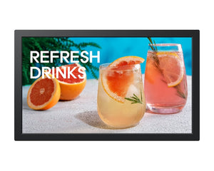 Samsung LH13QBCEBGBXZA Signage Display Digital A-board 33 cm (13") LED Wi-Fi 500 cd/m² Full HD Black Android 16/7