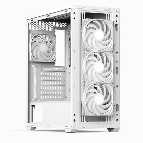 Aerocool D502A Midi Tower White