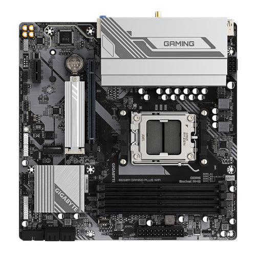 GIGABYTE B650M GAMING PLUS WIFI motherboard AMD B650 Socket AM5 micro ATX