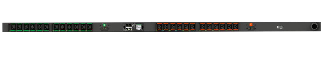 Vertiv MNS5MGB1-24CF18-3TL6A0A10-S power distribution unit (PDU) 24 AC outlet(s) 0U Black