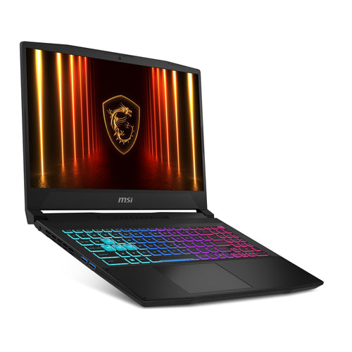 MSI Katana 15 HX B14WEK-001US Intel® Core™ i7 i7-14650HX Laptop 39.6 cm (15.6") Full HD 16 GB DDR5-SDRAM 512 GB SSD NVIDIA® GeForce RTX™ 5050 Wi-Fi 6E (802.11ax) Windows 11 Home Black