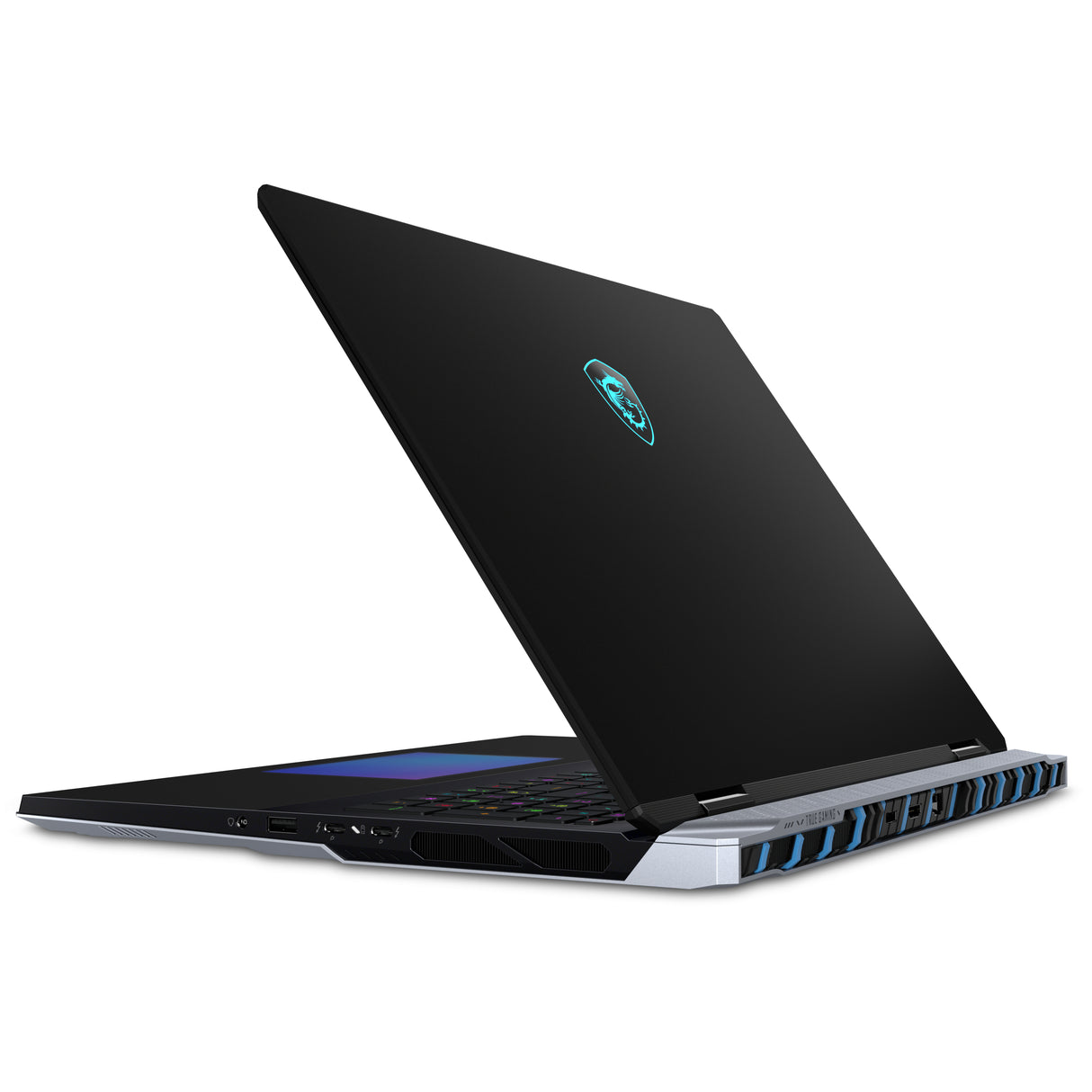 MSI Titan 18 HX AI A2XWJG-016US Intel Core Ultra 9 285HX Laptop 45.7 cm (18") UHD+ 96 GB DDR5-SDRAM 4 TB SSD NVIDIA GeForce RTX 5090 Wi-Fi 7 (802.11be) Windows 11 Pro Black