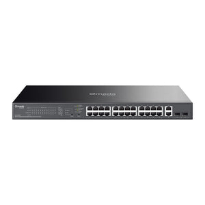 TP-Link ES228GP network switch Managed L2 Gigabit Ethernet (10/100/1000) Power over Ethernet (PoE) Black