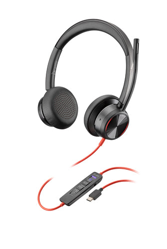 HP Poly Poly Blackwire 8225 Microsoft Teams Certified USB-C Headset