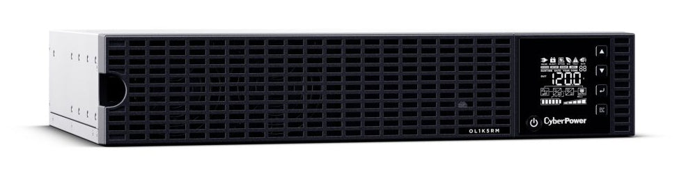 CyberPower Online S Series OL1K5RM uninterruptible power supply (UPS) Double-conversion (Online) 1.5 kVA 1200 W 8 AC outlet(s)