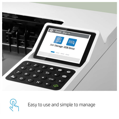HP LaserJet Enterprise M406dn Black and white Printer, Ethernet Only; Duplex