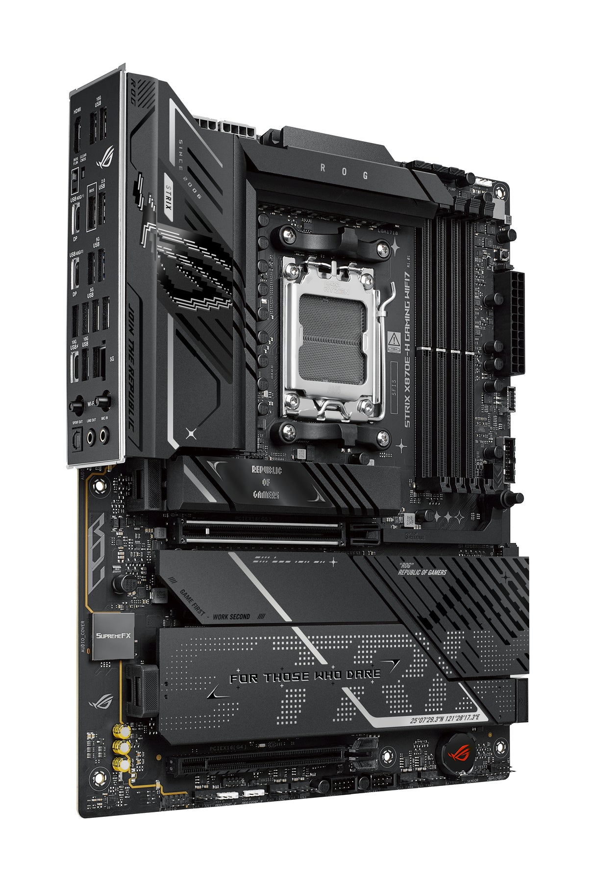 ASUS ROG STRIX X870E-H GAMING WIFI7 AMD X870E Socket AM5 ATX