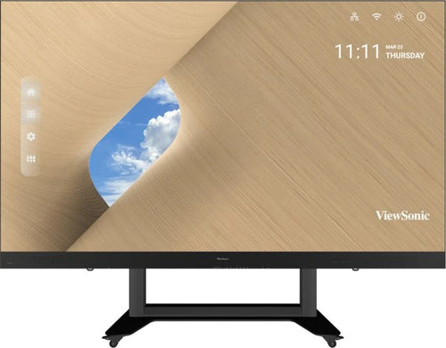 Viewsonic LDS135-153 Signage Display Digital signage flat panel 3.43 m (135") LED Wi-Fi 600 cd/m² Black Android 9