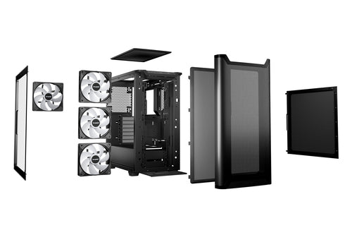 be quiet! Pure Base 501 DX Black Midi Tower