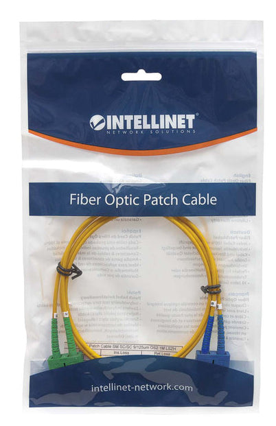 Intellinet 752527 InfiniBand/fibre optic cable 5 m SC SMF Yellow