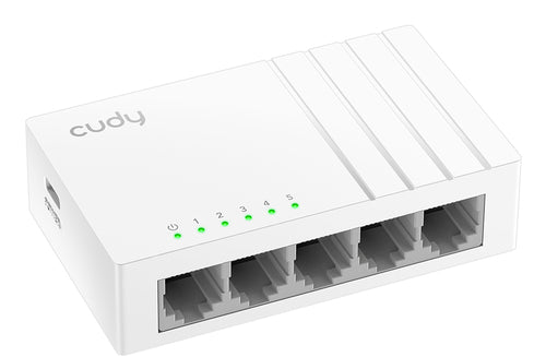 Cudy GS105U network switch Unmanaged Gigabit Ethernet (10/100/1000) White
