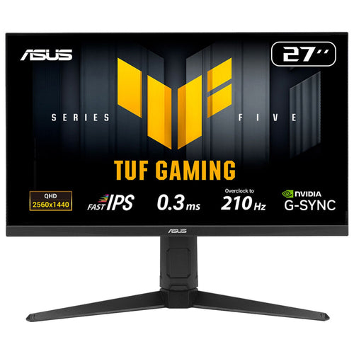 ASUS TUF Gaming VG27AQL5A computer monitor 68.6 cm (27") 2560 x 1440 pixels Wide Quad HD LCD Black