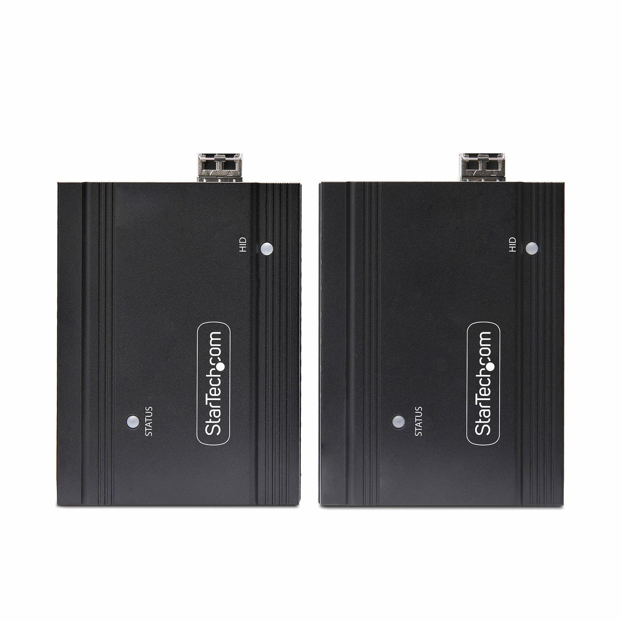 StarTech.com DisplayPort KVM Extender over Fiber Optic, 4K 60Hz, Console Extender Kit, Up to 984ft/300m (Multi-mode) with Pre-installed SFP+ Modules, 3x USB HID - TAA