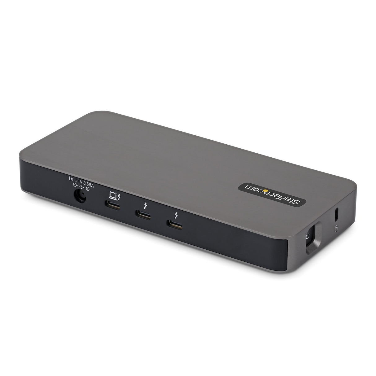 StarTech.com 4-Port Thunderbolt™ 5 Hub with Thunderbolt™ Share KVM, 80/120Gbps, 8K 60Hz or 4K 144Hz, 140W PD, USB-A 10Gbps, TB4 & USB4, MacBook M5 Pro M5 Max