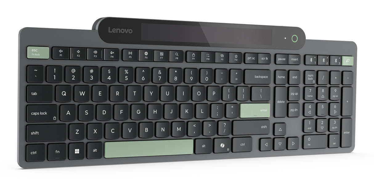 Lenovo 4Y41R69498 keyboard Home/Office Bluetooth Canadian, French Black, Green