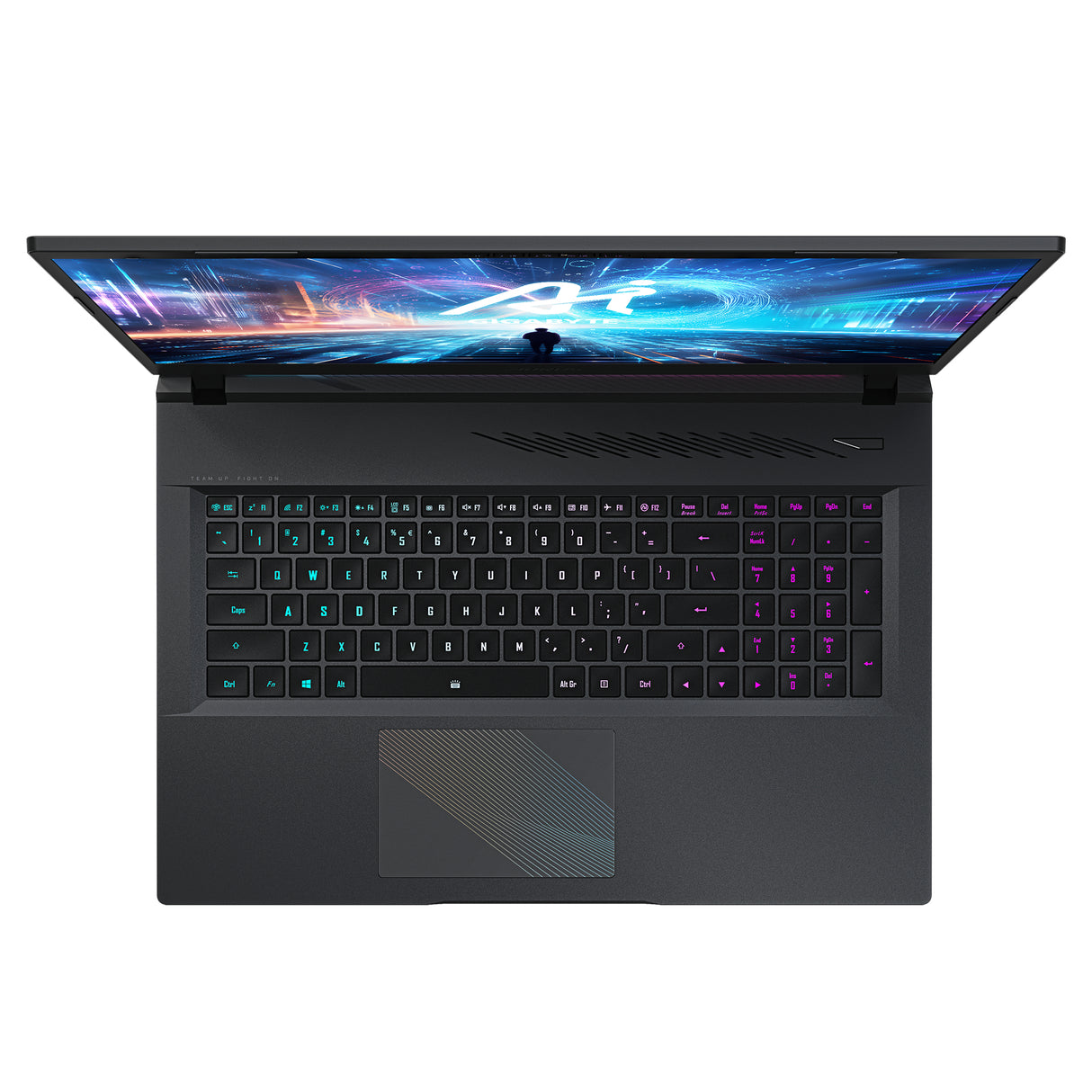 GIGABYTE AORUS 17 BSG-13US654SH laptop Intel Core Ultra 7 155H 43.9 cm (17.3") Quad HD 16 GB DDR5-SDRAM 1 TB SSD NVIDIA GeForce RTX 4070 Wi-Fi 6E (802.11ax) Windows 11 Home Black