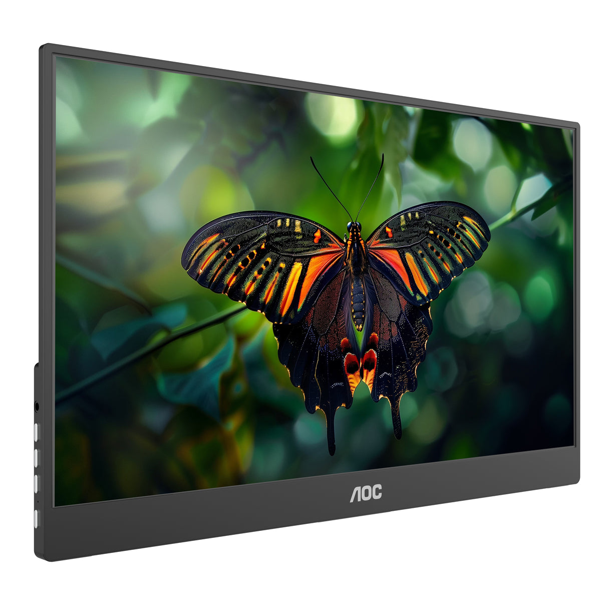 AOC 16T10 portable TV/monitor Portable monitor Black 39.6 cm (15.6") 1920 x 1080 pixels