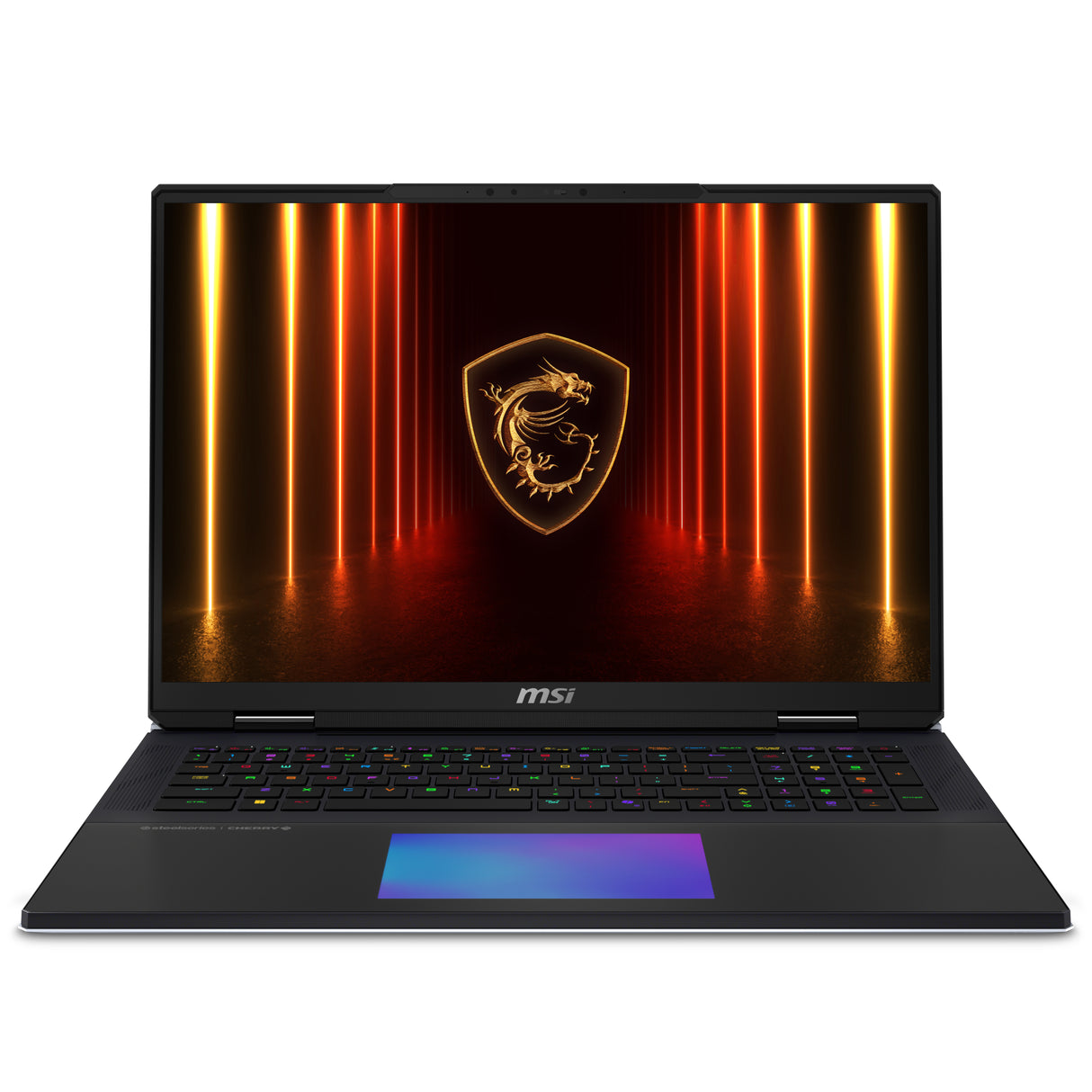 MSI Titan 18 HX A2XWJG-429CA Intel Core Ultra 9 285HX Laptop 45.7 cm (18") UHD+ 96 GB DDR5-SDRAM 6 TB SSD NVIDIA GeForce RTX 5090 Wi-Fi 7 (802.11be) Windows 11 Pro Black