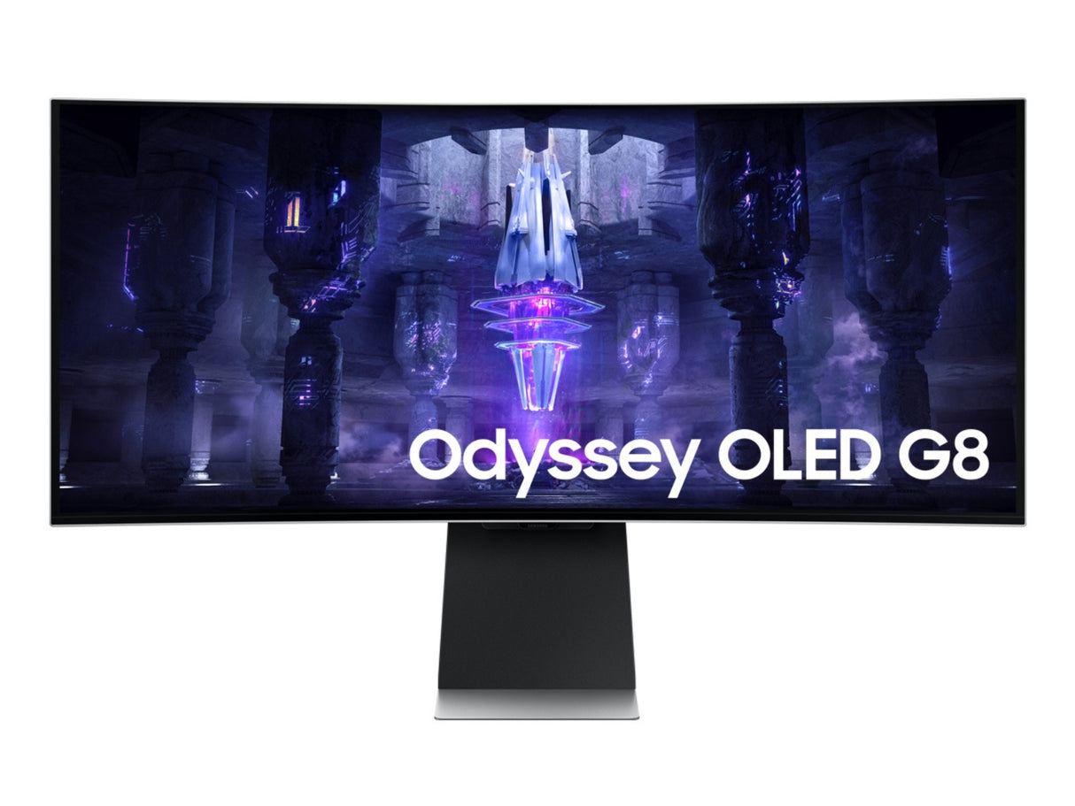 Samsung LS34BG850SNXZA computer monitor 86.4 cm (34") 3440 x 1440 pixels UltraWide Quad HD OLED Silver