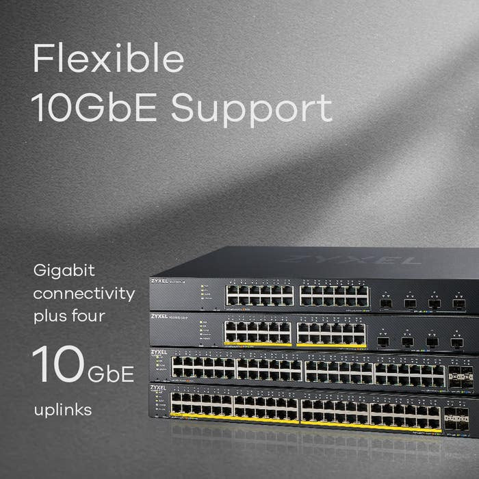 Zyxel XGS1935-28HP network switch Managed L3 Gigabit Ethernet (10/100/1000) Power over Ethernet (PoE)